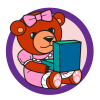 Teddy Bear icon, teddy bear with box